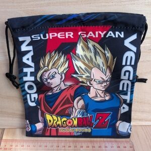 Dragon Ball Z Drawstring Pouch (new never used) Black